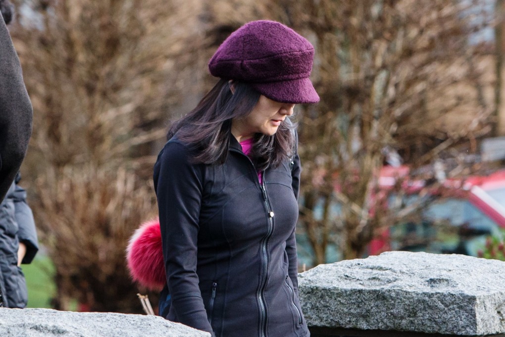 Meng Wanzhou, chief financial officer of Huawei, leaves her home while out on bail in Vancouver, Canada on January 10. Photo: Ben Nelms/Bloomberg