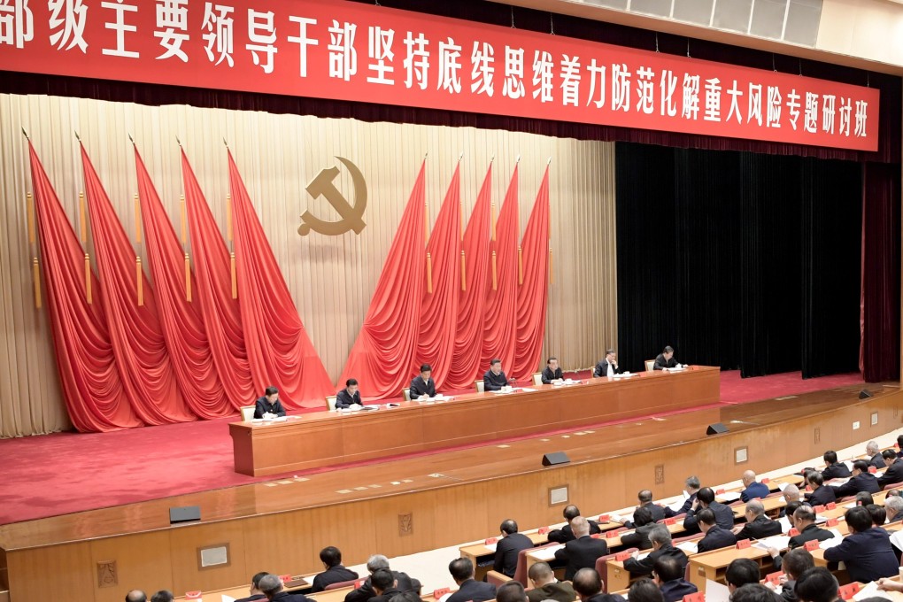 Hundreds of provincial leaders, ministers and top generals were summoned to Beijing on Monday to “study and learn” about risk control. Photo: Xinhua