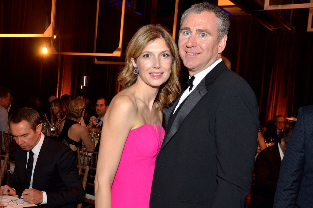 Anne Dias-Griffin, founder of Aragon Global Management, and Ken Griffin, founder of Citadel Advisors, attend a gala for the Whitney Museum of American Art in New York, on October 23, 2013. Photo: Bloomberg
