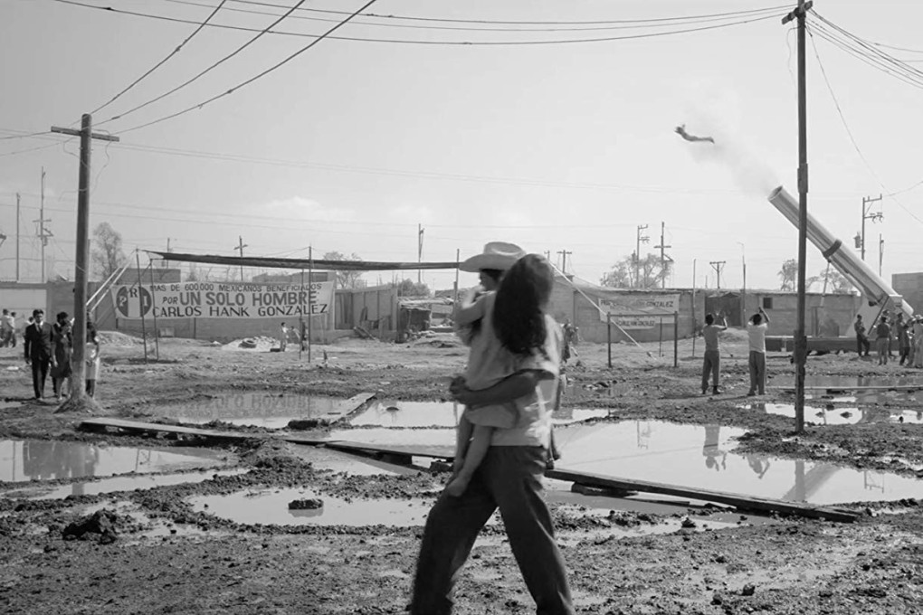 A still from Roma. The film is Nexflix’s first to be nominated for an Oscar.