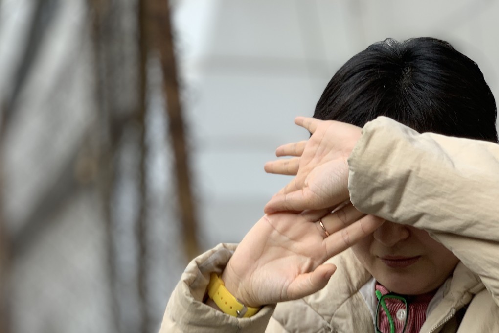 Lai Yung said it was never her intention to hit anyone when she threw the coins. Photo: SCMP