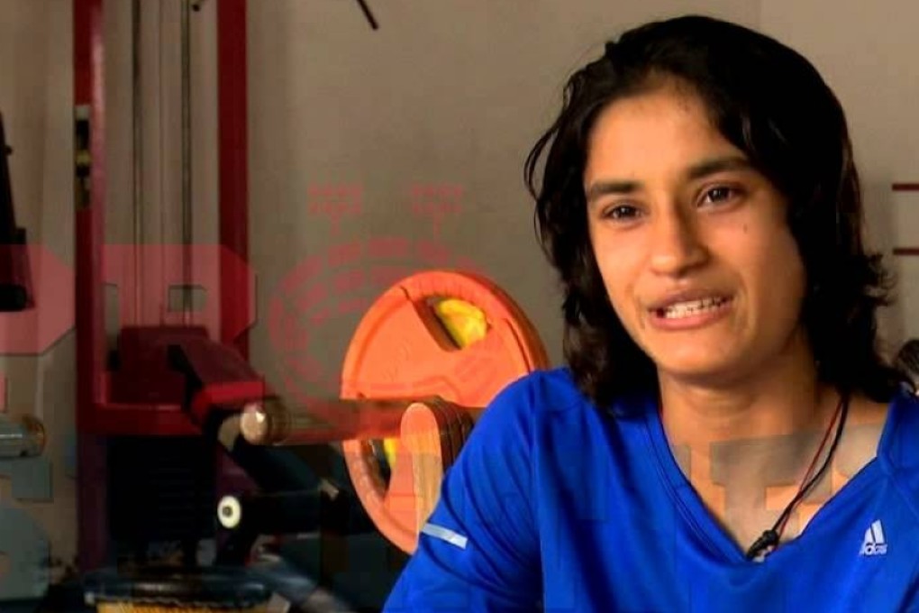 Indian female wrestler Vinesh Phogat. Photo: YouTube