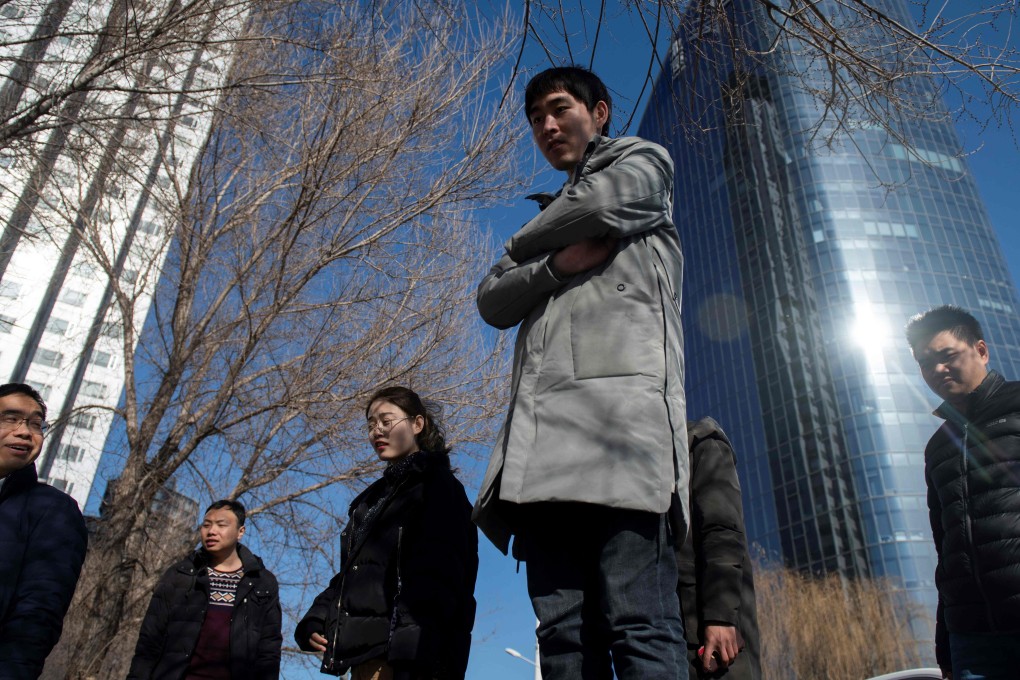 The Chinese government’s most immediate priorities are controlling the runaway debt and housing bubble that destabilised the economy. Photo: AFP