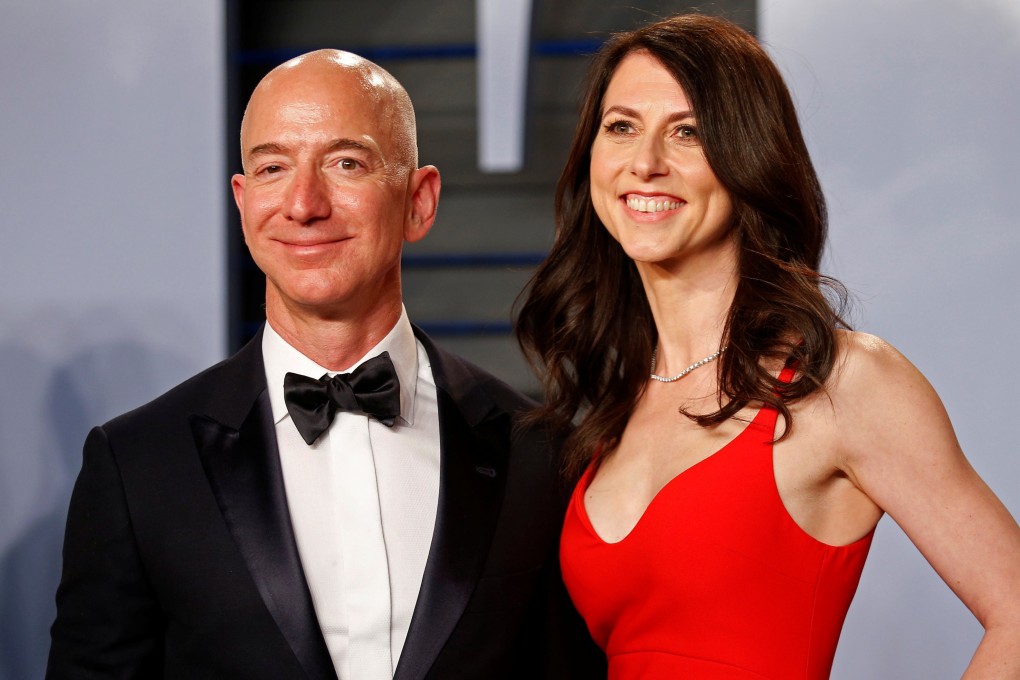 Amazon founder Jeff Bezos and wife MacKenzie are getting divorced. Photo: Reuters