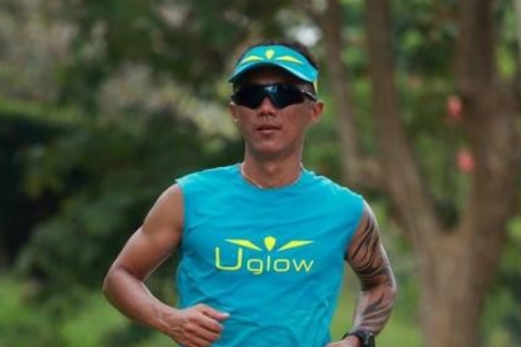 Steven Ong is running the HK4TUC and is hoping to sponsor a child for every hour he runs. Photo: Aku Wong