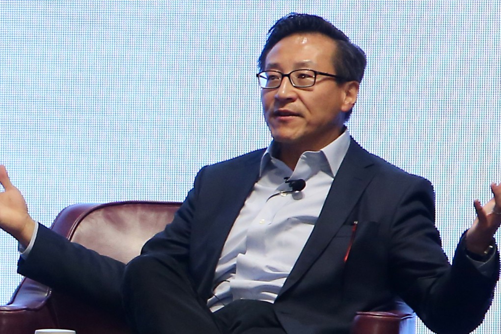 Joseph Tsai Chung-hsin, executive vice-chairman of Alibaba Group Holding, expects a “healthy correction” in the valuations of China’s private technology market within the next six to nine months. Photo: Edmond So