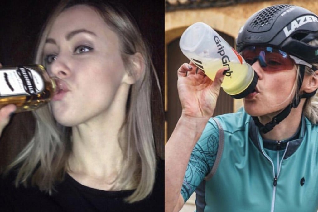 Orla Walsh swapped drinking alcohol for drinking supplements. Photo: Instagram