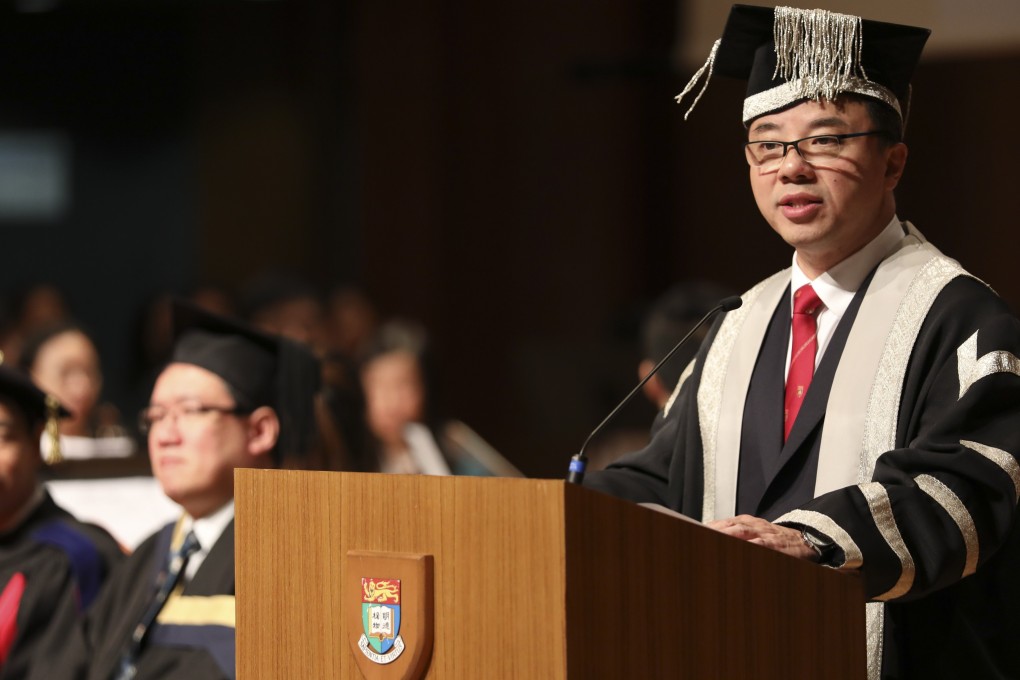 Zhang Xiang is in the process of building his own management team after taking up the top job at the university last July. Photo: Roy Issa
