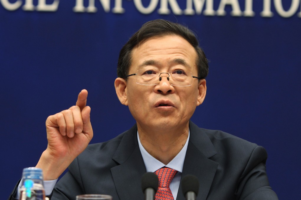 Liu Shiyu has been replaced as chairman of the China Securities Regulatory Commission after almost three years in charge. Photo: Simon Song