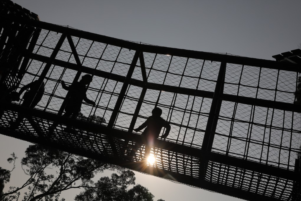 The playground in Tuen Mun Park is the first ‘barrier-free play space’ for children in Hong Kong. Photo: K.Y. Cheng