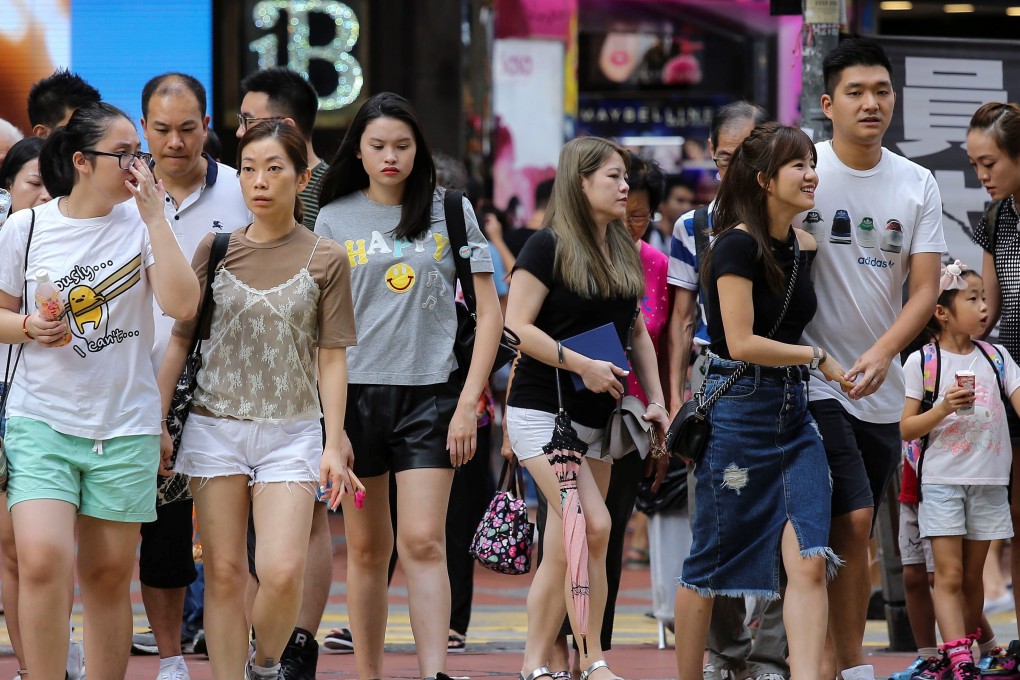 Just 23.4 per cent of young Hongkongers said they were willing to work in Guangdong province. Photo: Dickson Lee
