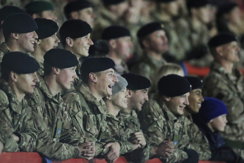 File phot of British soldiers. Photo: AP