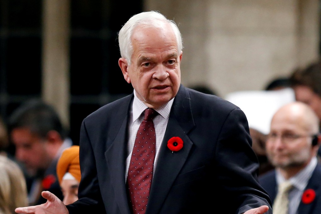 Ambassador John McCallum had embarrassed Trudeau’s Liberal government by saying Huawei’s Chief Financial Officer Sabrina Meng Wanzhou could make a strong argument against being sent to the United States. Photo: Reuters