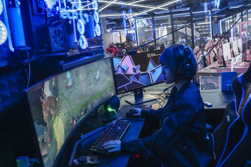 The new Cyber Games Arena is the biggest e-sports hall in Asia. Photo: Sam Tsang