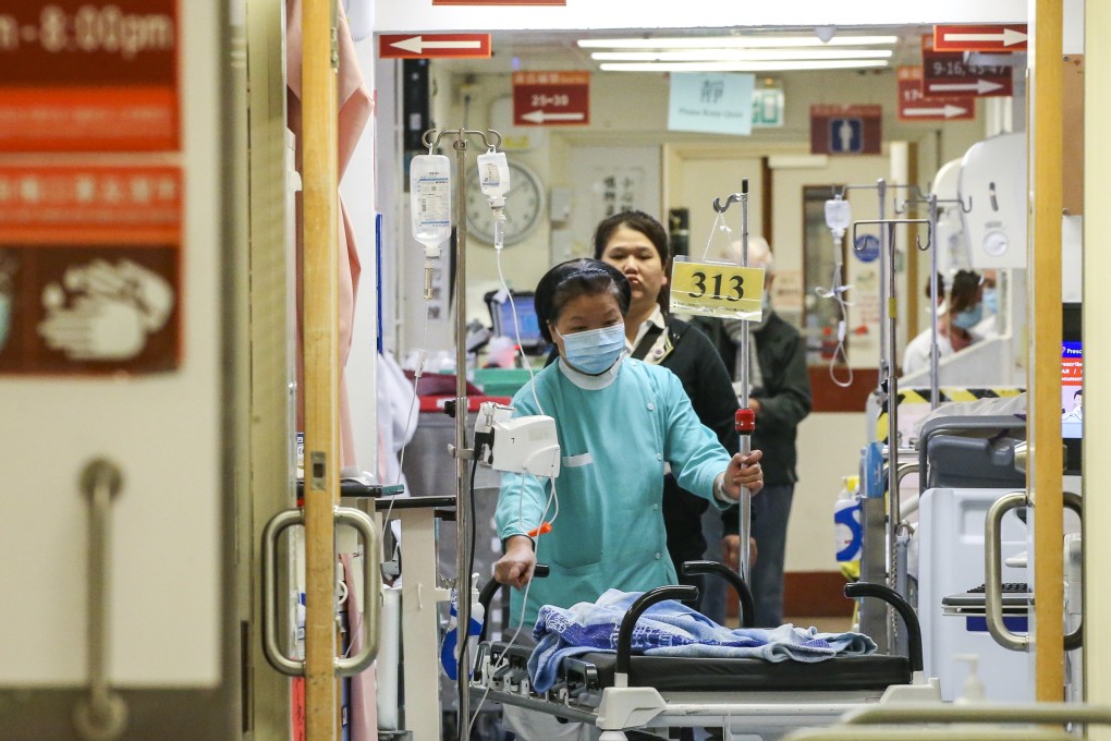 Hong Kong’s public hospitals have been facing an acute manpower shortage and lack of space for patients as the winter flu season peaks. Photo: Felix Wong