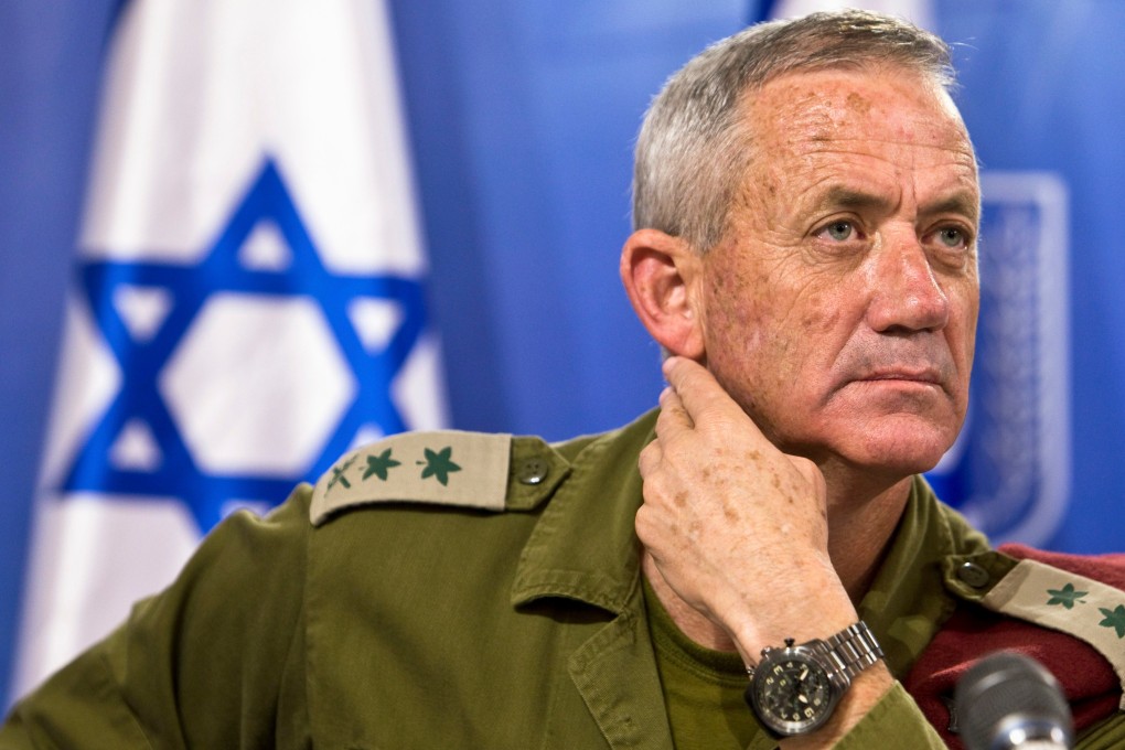 File photo of former Israeli military chief Benny Gantz. Photo: Reuters