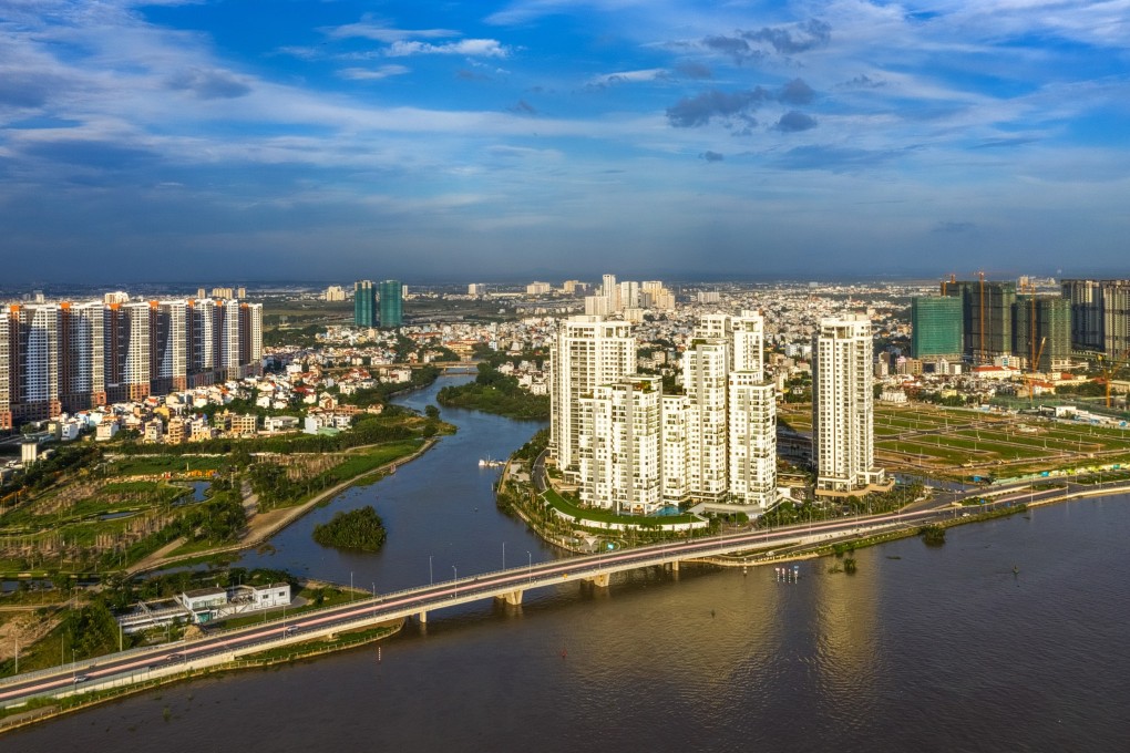 An aerial view of a new residential area in District 2, Ho Chi Minh City, Vietnam. Photo: Image Shutterstock