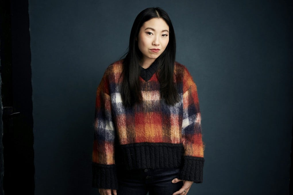 Awkwafina at the Sundance Film Festival this week promoting the film The Farewell. Photo: AP