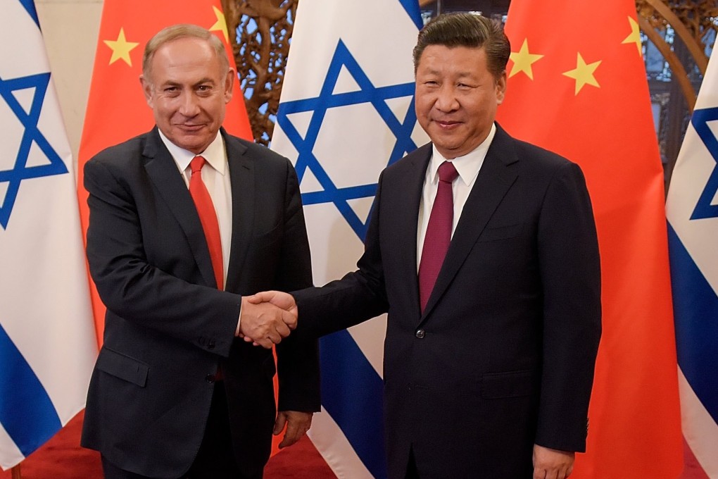 This year marks the 27th anniversary of diplomatic relations between Israel, led by Prime Minister Benjamin Netanyahu (left) and China, led by President Xi Jinping. Photo: EPA