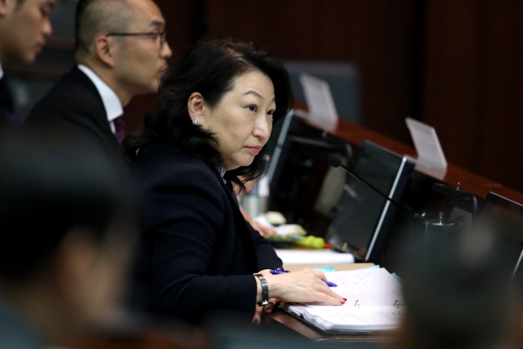 Teresa Cheng says she will carry out her duty with resolve, humanity and professionalism. Photo: Sam Tsang/SCMP