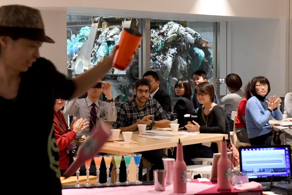 The Gomi Pit bar in Tokyo. Photo: AFP