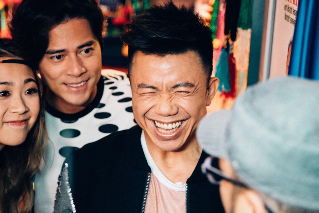 From left: Yanki Din, Chui Tien-you and Hanjin Tan in a still from Missbehavior (category IIB; Cantonese), directed by Pang Ho-cheung. Isabel Chan, Gigi Leung, June Lam, and Dada Chan co-star.