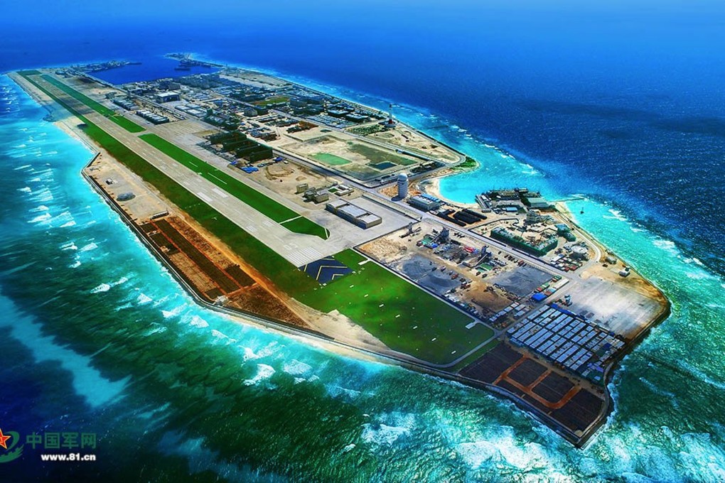 A maritime rescue centre has been added to the facilities on the artificial island of Fiery Cross Reef, according to China’s Ministry of Transport. Photo: People’s Daily