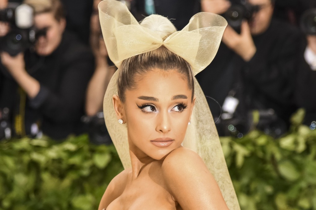 Ariana Grande’s attempt to ink an ode to hit single 7 Rings has backfired after social media informed her the characters on her palm translate to shichirin – a small charcoal grill. Photo: TSN