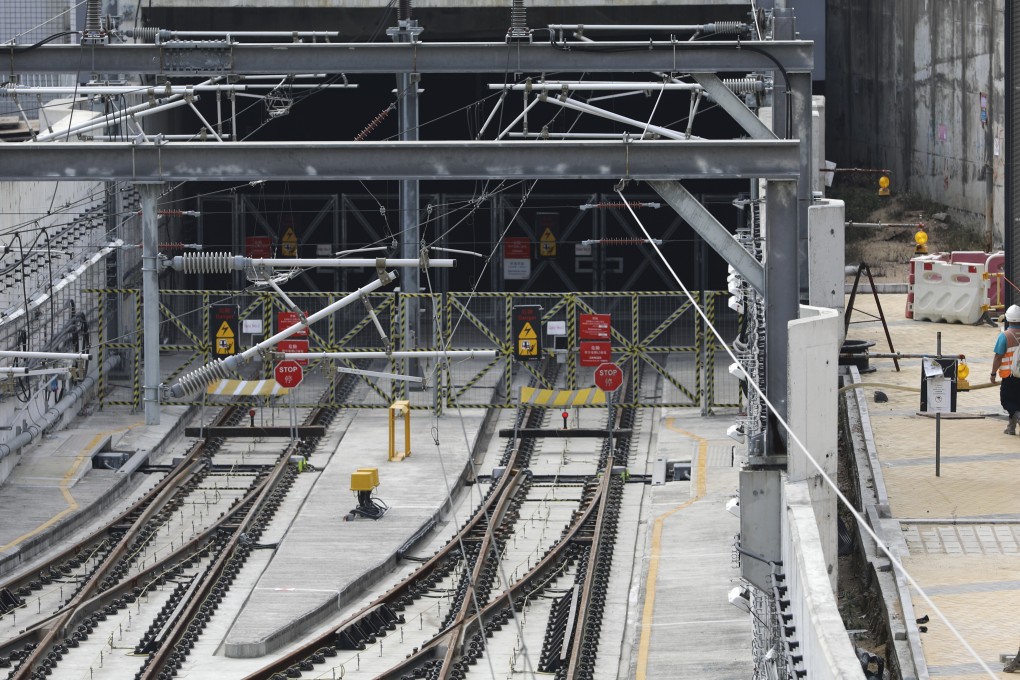 Work on the Sha Tin-Central link has been dogged by allegations of substandard work. Photo: Sam Tsang