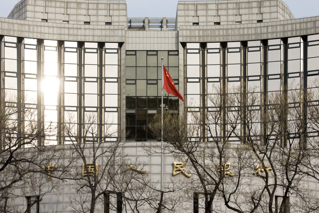 The People’s Bank of China (PBOC), China’s central bank, has added liquidity through six cuts to the reserve-requirement ratio since the start of 2018, but has not shifted the more powerful one-year lending rate since 2015. Photo: Bloomberg