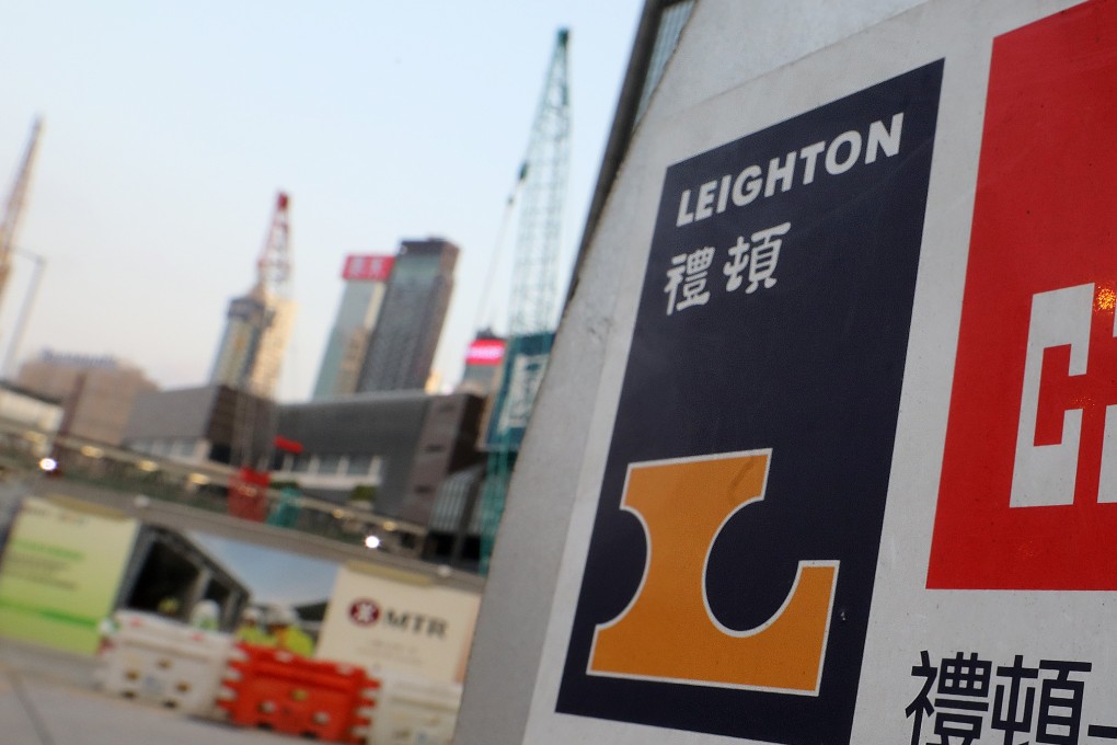 Exhibition station construction site, works on which are being led by Leighton Contractors (Asia), for the Sha Tin-Central link. Photo: Dickson Lee