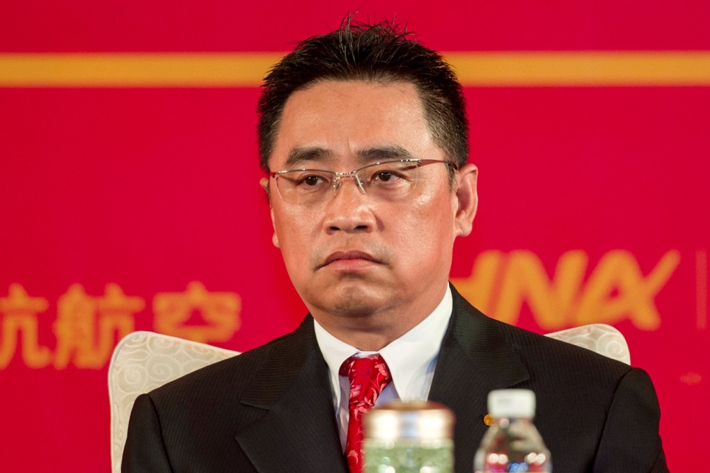 Wang Jian, the former head of the HNA conglomerate, was declared dead by French emergency services after falling off a wall on July 3 last year. Photo: Reuters