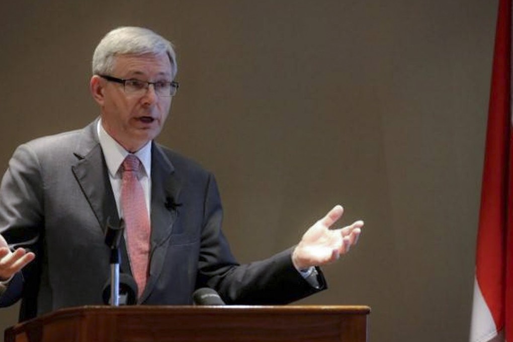Guy Saint-Jacques, former Canadian ambassador to China, says members of the diplomatic community must be wary of travelling to China. Photo: Reuters