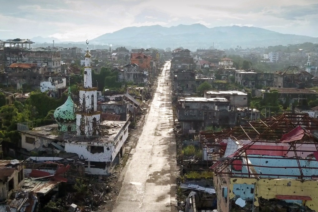 The skyline of Marawi, the capital of Lanao del Sur province, in the Philippines. Photos: Chris Healy