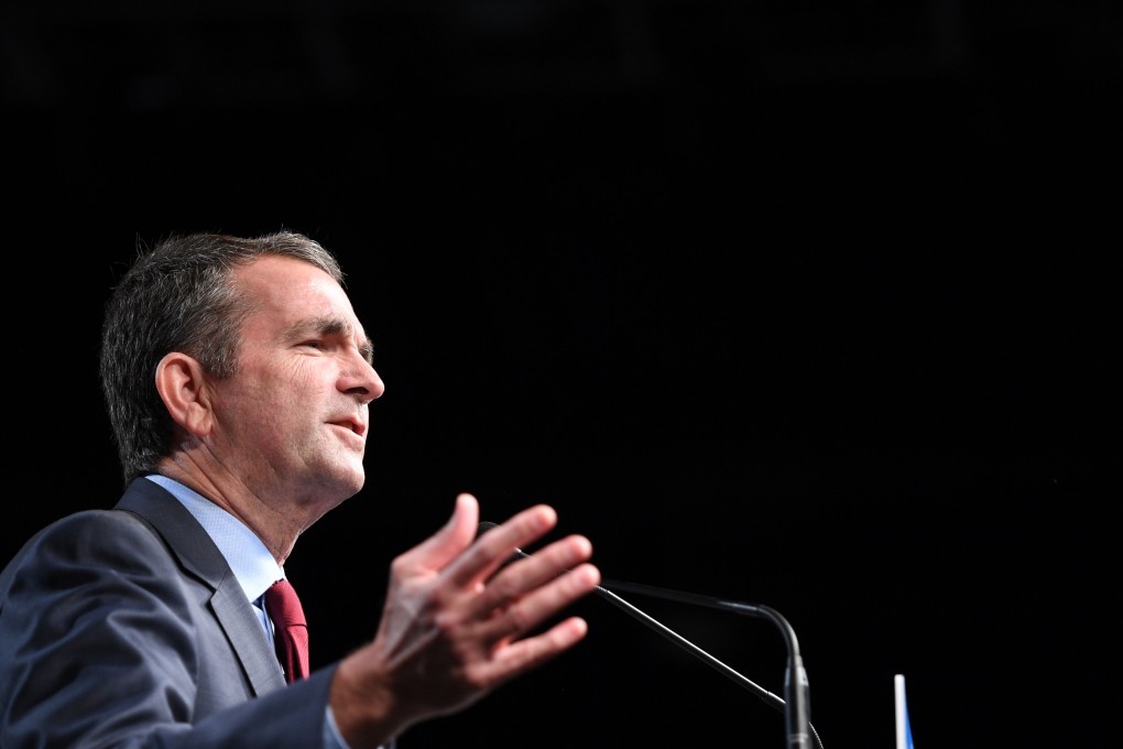 Democratic Gubernatorial Candidate Ralph Northam speaks during a campaign rally in Richmond, Virginia. Photo: AFP