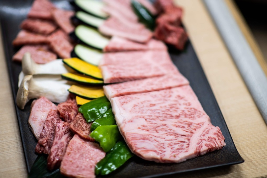 Wagyu beef at a restaurant in Takayama, Japan. Photo: Martin Bureau/AFP