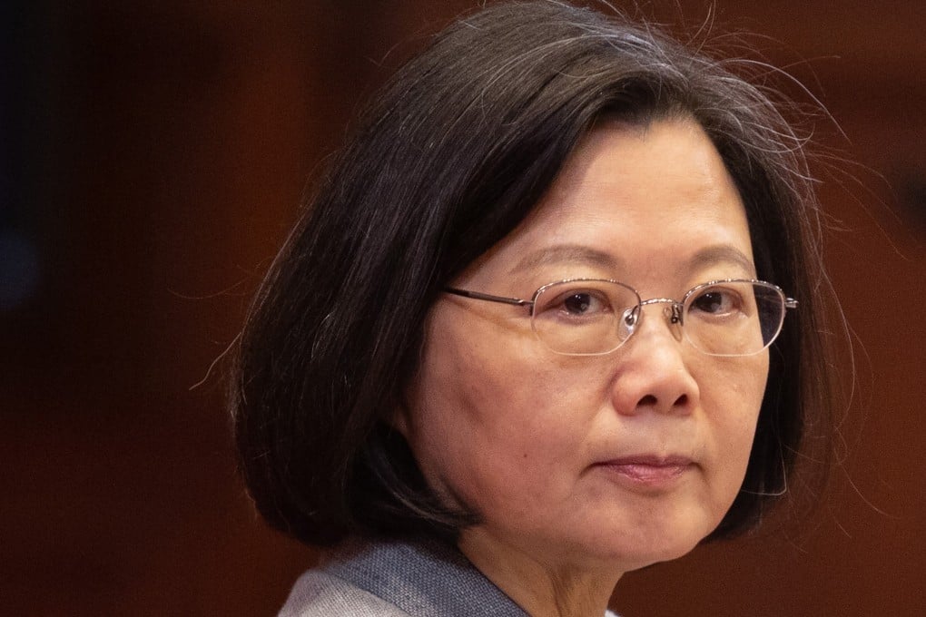 Taiwanese President Tsai Ing-wen issued a Lunar New Year message to Chinese around the world which included a barbed reference to understanding democracy. Photo: Bloomberg