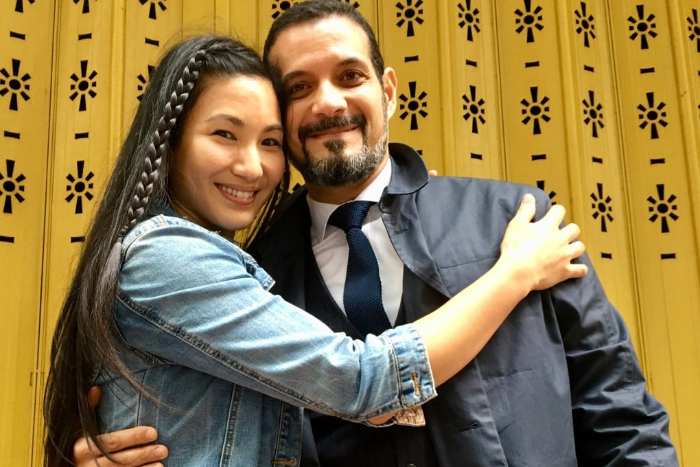 A couple for more than two years, Marsha Yuan and Mehdi Elajimi will be married in Hong Kong this month. Photo: Kylie Knott