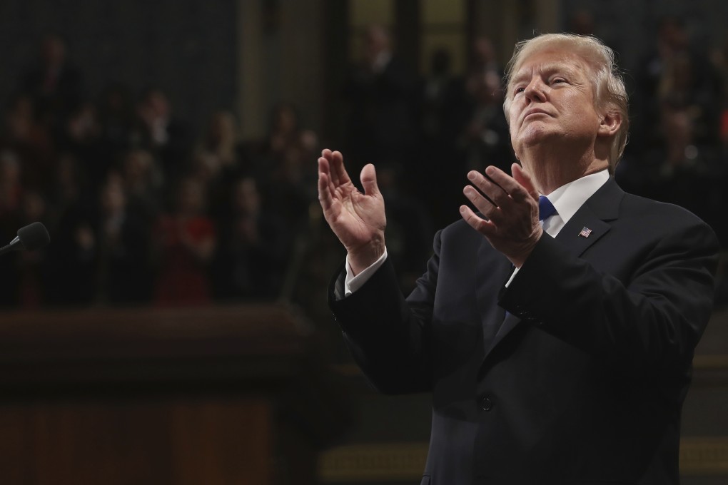 This year’s State of the Union address will amount to something of a 2020 campaign kickoff for President Donald Trump. File photo: AP
