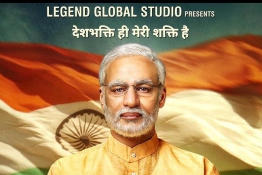 Promotional poster for the upcoming ‘PM Narendra Modi’ film featuring Vivek Oberoi. Photo: Twitter