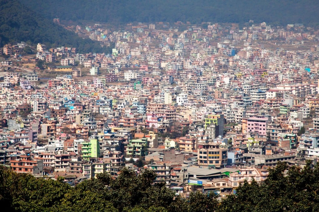 The view of Kathmandu from the Swayambhunath stupa. Picture: Alamy