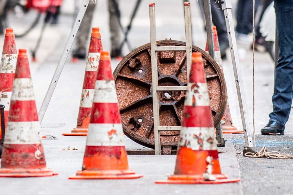 Thieves in Antwerp used the sewer to access the bank branch. Photo: AFP