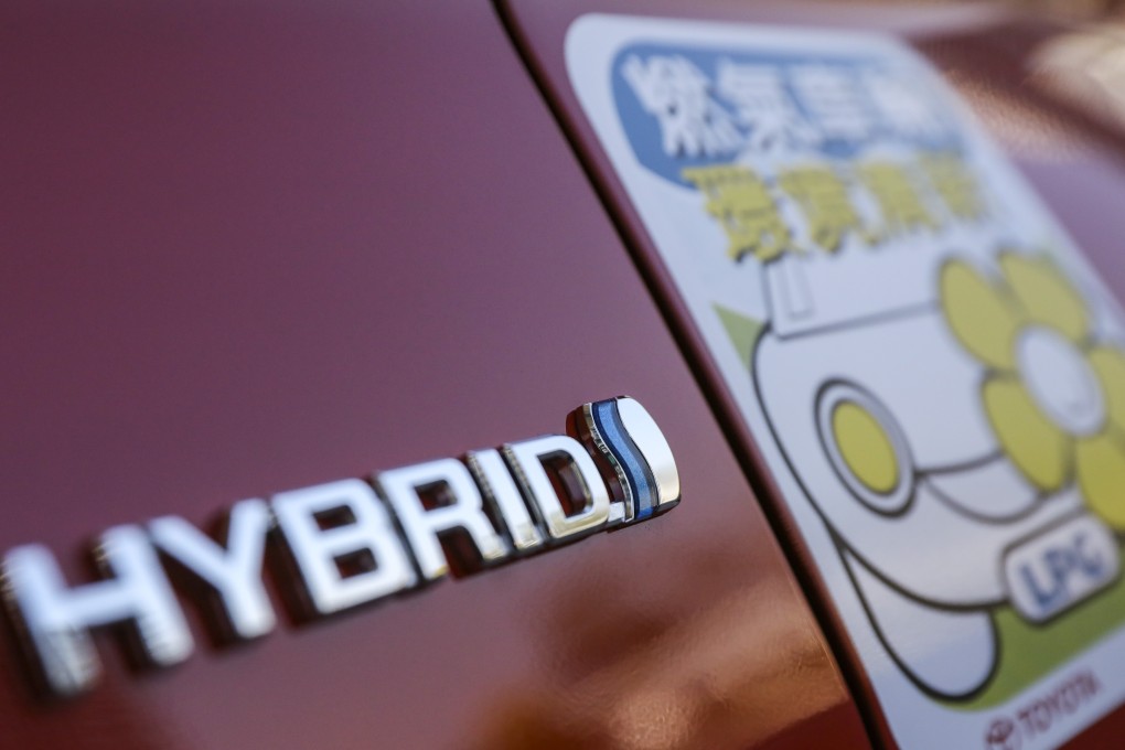 The new eco-friendly hybrid Toyota LPG taxi. Photo: K.Y. Cheng