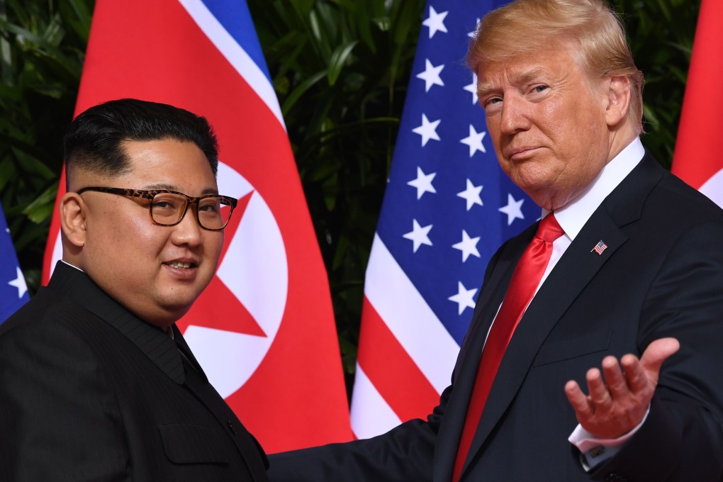 The meeting later this month will be Donald Trump’s second summit with Kim Jong-un over the last year and the first time a US president has twice met the leader of the authoritarian regime. Photo: AFP