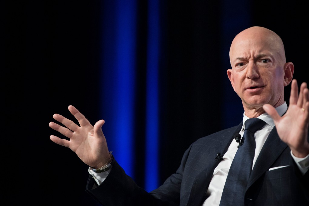 File photo of Amazon and Blue Origin founder Jeff Bezos. Photo: AFP