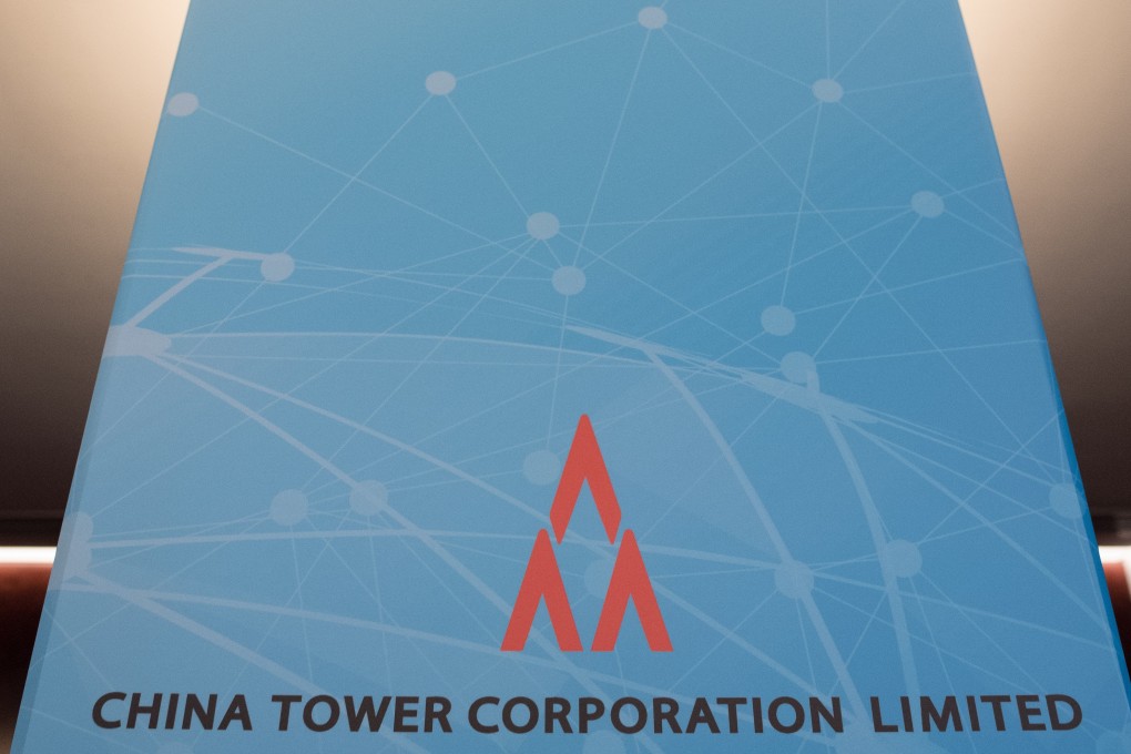 China Tower is the world’s largest telecoms tower operator. Photo: EPA-EFE