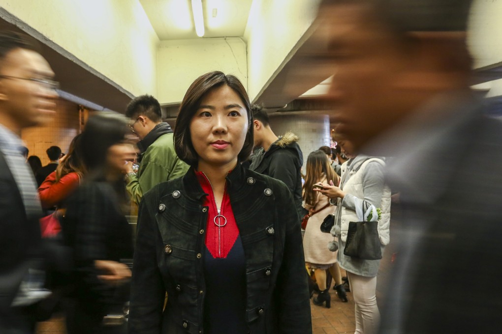 Migrant Tiffany Wang says her outgoing nature and fluent Cantonese helped her make friends in Hong Kong. Photo: Jonathan Wong