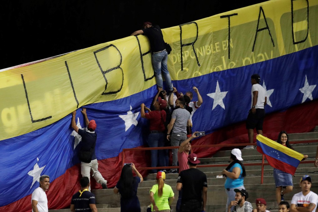 China’s foreign ministry said Venezuela’s affairs should be ‘resolved by the Venezuelan people’. Photo: EPA-EFE