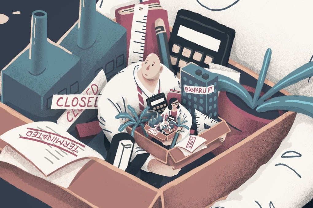 China’s official unemployment rate has been poorly reported as does not take into account nearly 300 million migrant workers, according to Liu Kaiming, head of the Shenzhen-based Institute of Contemporary Observation. Illustration: Perry Tse