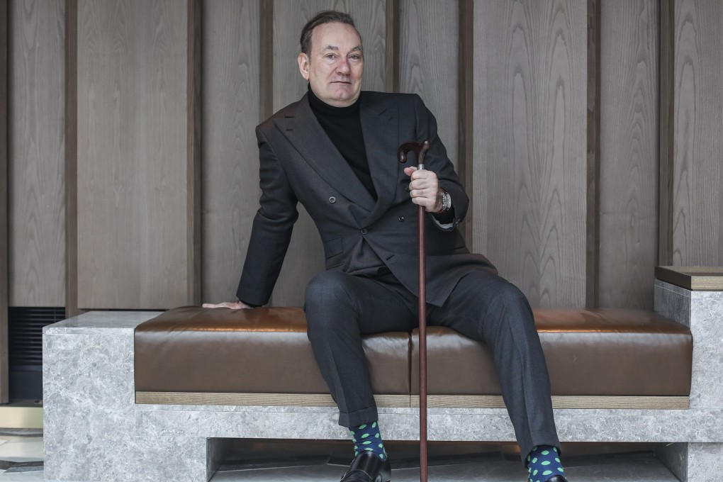 British novelist Lawrence Osborne in Hong Kong. Photo: Xiaomei Chen